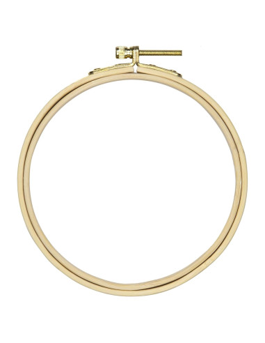 Aro de Bordado de Madera Cousin DIY 12.7 cm con Soportes