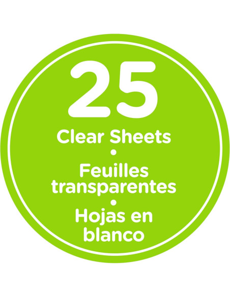 Paquete Creativo Shrinky Dinks Just Play 25 Hojas Cristalinas