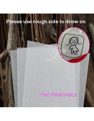 BAISDY 25 Hojas de Plástico Retráctil para Manualidades 17.8x20.3cm