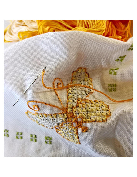 Aros de Bordado Celley Ovalados Vintage 3 Pcs 18x25 cm