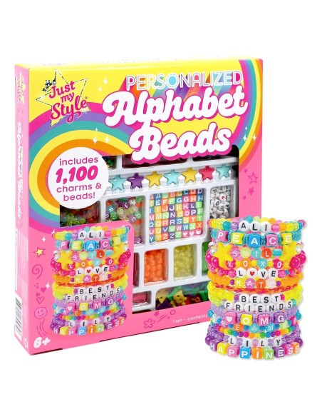 Kit de Cuentas ABC Solo Mi Estilo - 1000 Piezas para Joyería