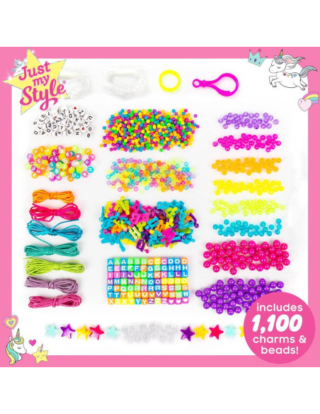 Kit de Cuentas ABC Solo Mi Estilo - 1000 Piezas para Joyería