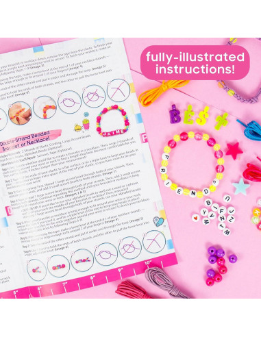 Kit de Cuentas ABC Solo Mi Estilo - 1000 Piezas para Joyería