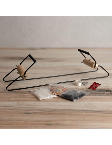 Kit de Telar de Cuentas Craft County | Incluye Hilo, Agujas y Cuentas