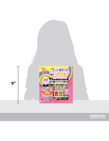 Kit de Cuentas ABC Solo Mi Estilo - 1000 Piezas para Joyería