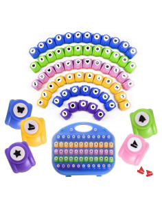 Juego de Troqueles de Papel Manaloom 60 Pcs para Manualidades