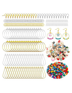 Kit de Fabricación de Pendientes DRWATE 740 Piezas Accesorios