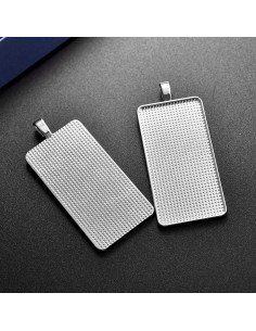 Kit de 30 Piezas DROLE Bandejas Colgantes 25x50mm Blanco K 2