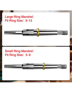 Mandril para Anillos ArtyMaster WT112A - Tamaños 5-13 2