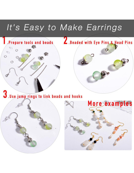 Ganchos Hipoalergénicos para Pendientes Stino 800 Piezas