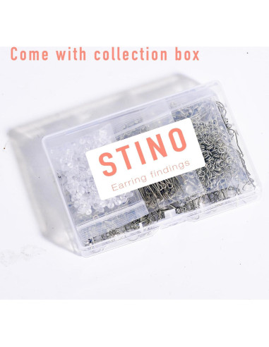 Ganchos Hipoalergénicos para Pendientes Stino 800 Piezas