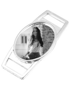 30 Conectores de Pendientes Ovalados Teensery en Blanco 2