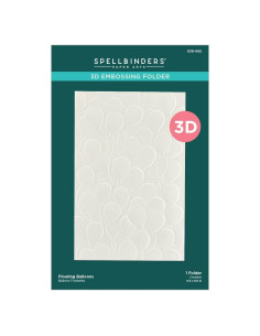 Carpeta de Embossing 3D Spellbinders Globos Flotantes 13.97x21.60cm