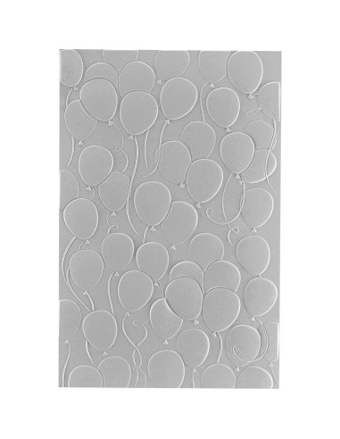 Carpeta de Embossing 3D Spellbinders Globos Flotantes 13.97x21.60cm