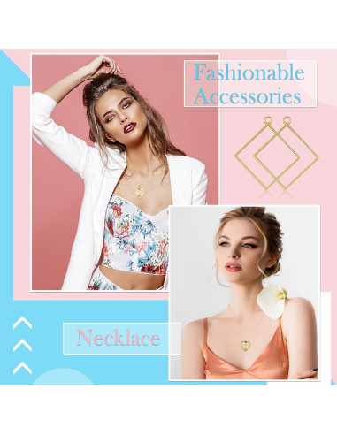 Kit de Joyería de Resina Inbagi 180 Piezas Geométricas