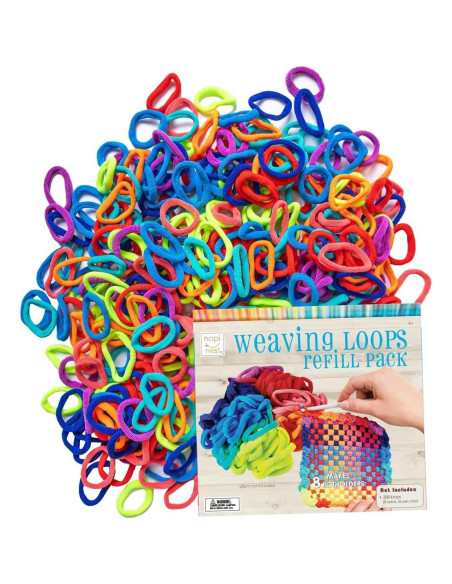 Repuesto de Telar Hapinest - 288 Lazos de Nylon y Algodón Repuesto de Telar Hapinest - 288 Lazos de Nylon y Algodón