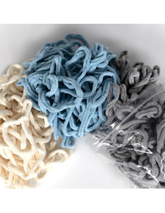 Bucles de Algodón Harrisville Designs Pro 10" Glaciar 6 Potholders 2