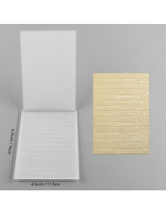 Carpeta de Relieve 3D Briartw Transparente 16.3x11.5cm para Scrapbooking 2