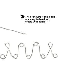 Alambre de Aluminio 2mm Tenn Well 30m Plata para Manualidades 2