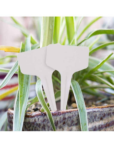 200 Etiquetas de Jardín en Forma de T MOONSOUND Impermeables