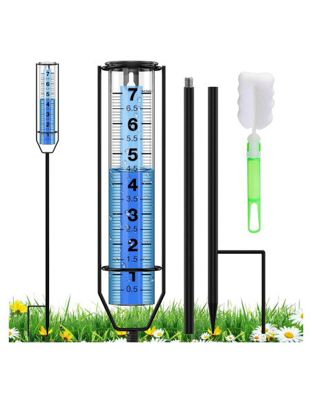 Pluviómetro BoArt 73 cm Ajustable Plástico Transparente