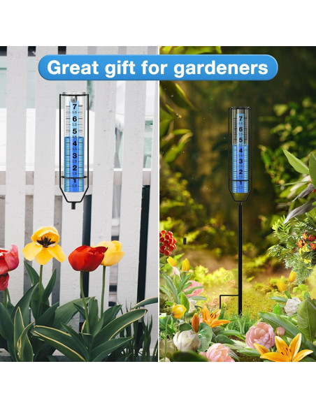 Pluviómetro BoArt 73 cm Ajustable Plástico Transparente