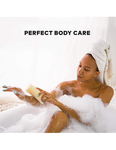 Esponjas de Lufa Natural Orgánica Exfoliantes 4 Piezas