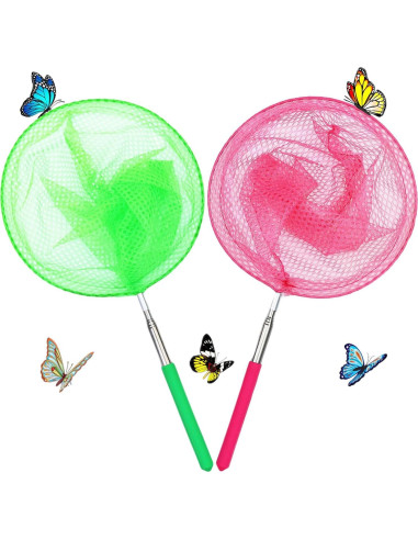 Redes Telescópicas para Insectos HDongany - 2 Paquetes