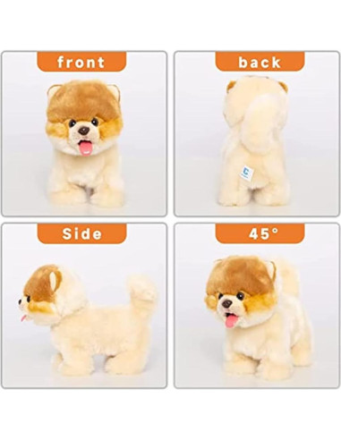 Perro Pomerania Interactivo CU-MATE - Juguete Electrónico 30cm