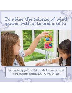 Kit de Campana de Viento Toysmith - Manualidades Musicales 18 cm 2