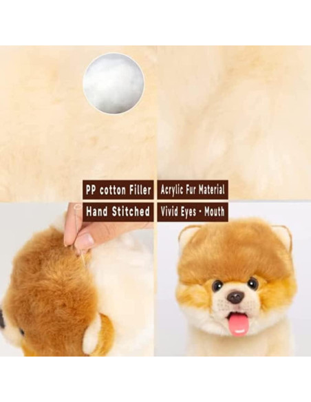 Perro Pomerania Interactivo CU-MATE - Juguete Electrónico 30cm