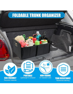 Organizador de Maletero Plegable OEMASSIVE 35L Negro 2