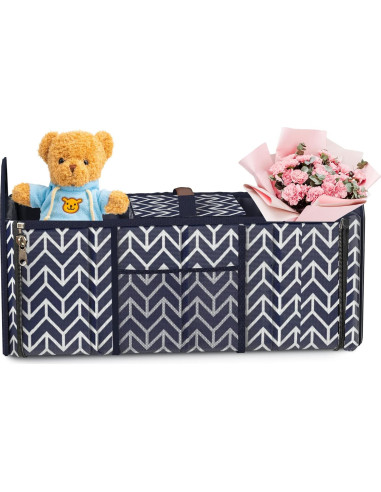 Organizador de Maletero Orionstar Plegable 15L Azul Marino