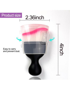 Cepillo de Polvo para Interior de Auto XY North Rosa 2