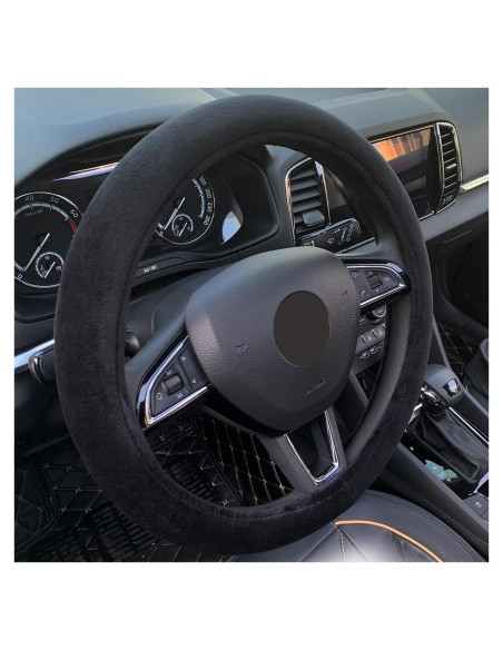 Cubierta de Volante RANXIZY C010F08 Universal 38 cm Negra