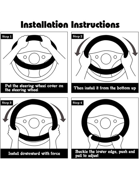 Juego de Cubierta de Volante Peluda YUNXNYC + Clips Floral