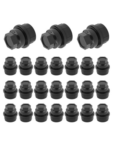 24 Tapas de Tuercas de Rueda Salior M27x2.0 para Chevrolet
