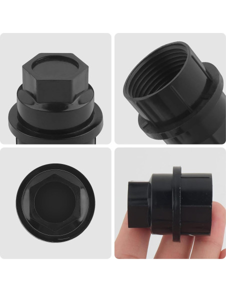 24 Tapas de Tuercas de Rueda Salior M27x2.0 para Chevrolet