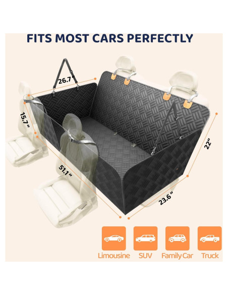 Funda de Asiento para Perros PROZAR PRO-BSC-001 Impermeable