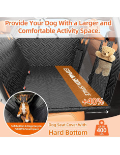 Funda de Asiento para Perros LEHNI L-066 Impermeable 157x132cm 2