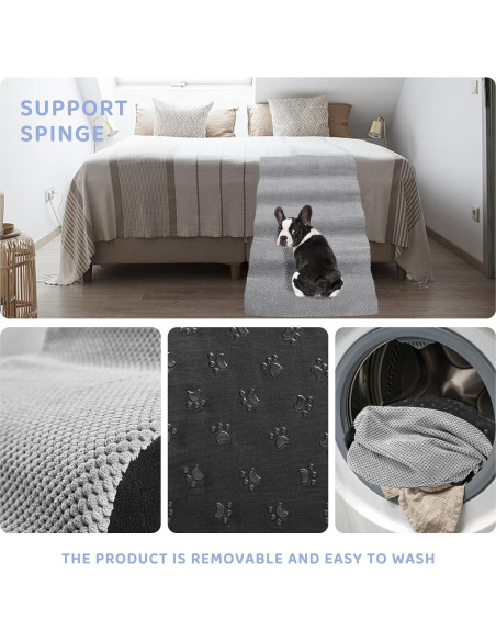 Escalera para Perros LitaiL de 62 cm 5 Pasos para Camas Altas Escalera para Perros LitaiL de 62 cm 5 Pasos para Camas Altas