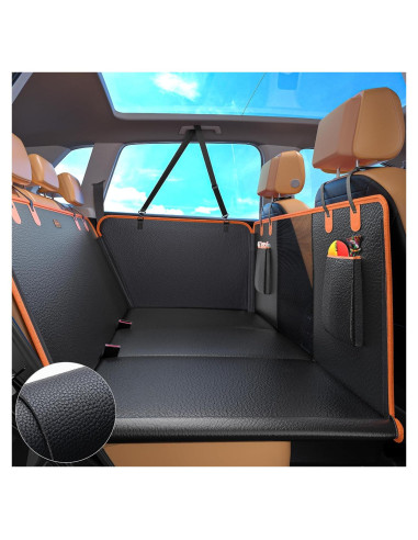 Extensor de Asiento Trasero para Perros MIXJOY 132x63cm Negro