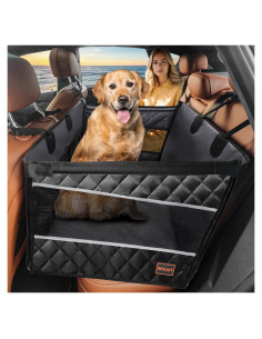 Asiento de Coche para Perros Grandes MIXJOY L Impermeable
