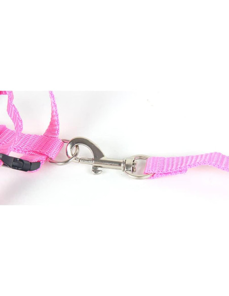 Arnés Ajustable para Mascotas UUYYEO 2 Pcs Rosa y Azul Claro