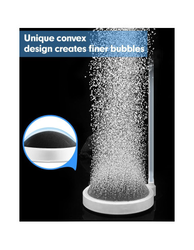 Piedra de Aire para Acuario Blotfish 5.08 cm Burbujas Densas