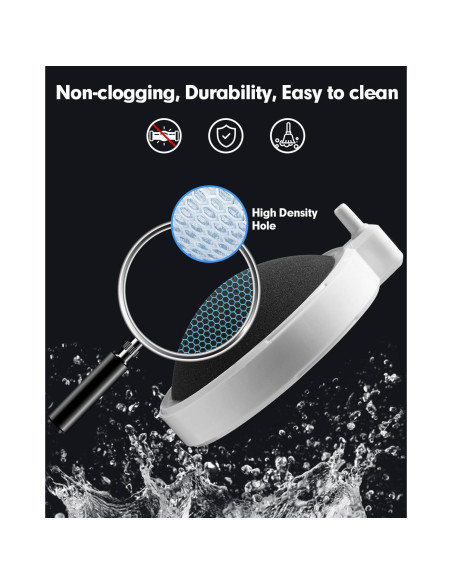 Piedra de Aire para Acuario Blotfish 5.08 cm Burbujas Densas