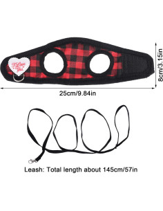 Conjunto Arnés y Correa Ajustable BOXOB para Animales Pequeños 2