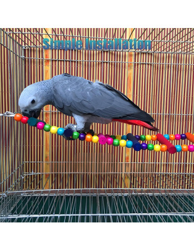 Juguetes para Aves TARANDUS Escalera y Columpio 63.5 cm