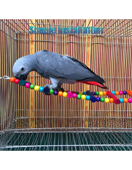 Juguetes para Aves TARANDUS Escalera y Columpio 63.5 cm