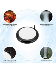 Piedra de Aire Hygger 10.16 cm para Acuario Ultra Silenciosa 2